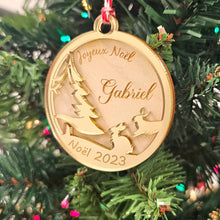 Charger l'image dans la galerie, Lapins de Noël - Décoration de Noël 2023 Personnalisée